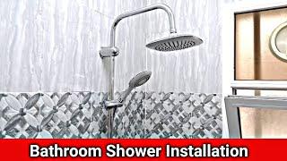 How To Bathroom Shower Installation | Bathroom Shower Installation | Shower Fixing