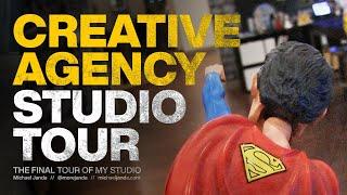 Studio Tour - Inside A Creative Agency | Tour To A Creative Agency | Michael Janda