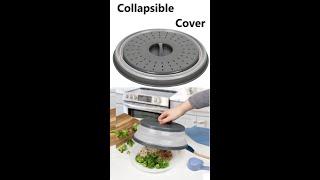 ##Vented Collapsible Splatter / Fly Proof Food Plate Cover #Shorts