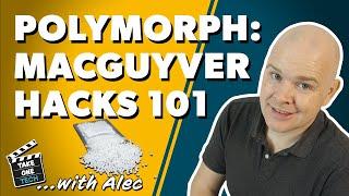 Using Polymorph Moldable Plastic as the Ultimate MacGuyver Tech Hack!