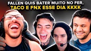 COLDZERA vazando TRETAS COM FALLEN, FER, FNX E TACO KKKKKKKK!