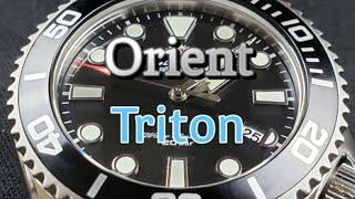 ORIENT TRITON RA-AC0K01B10B 43mm DIVE WATCH