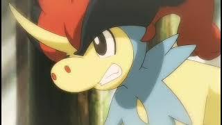 The training of Keldeo vs Cobalion. Pokémon Kyurem and the sword of Justice