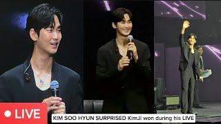 KIM SOO HYUN LIVE IN PHILLIPPINES  He surprised KIM JIWON during his LIVE!