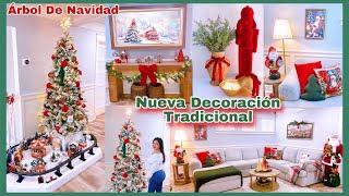 Nueva Decoración TradicionalClasica El Sueño De Mi Esposo Se Logró Decora Tu Sala TV Navidad 2024