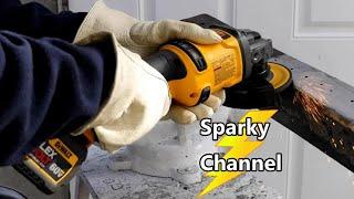 DEWALT DCG414T2 60V MAX FLEXVOLT Grinder with Kickback Brake Kit Review