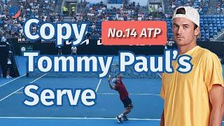 Learn from Tommy Paul's Serve — Simple, Quality Fundamentals | Before & After Tennis