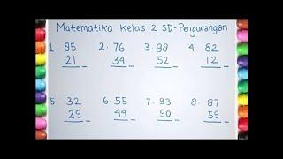 Belajar Menghitung Pengurangan // kelas 2 sd