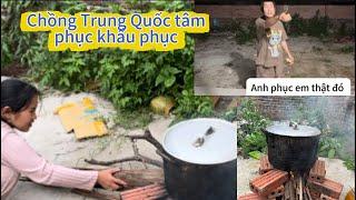 Thử sức nấu dầu gội Thuốc Bắc HÌ HỤT CẢ ĐÊM thành công Mỹ Mãn chồng Trung Quốc THÁI ĐỘ NHƯNG TỰ HÀO