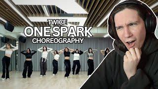 DANCER REACTS TO TWICE | “ONE SPARK” Choreography Video