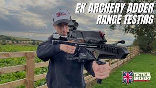 Range Testing The EK Archery Adder 5-Shot Crossbow - Tactical Archery UK