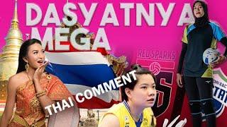 Megawati Red spark Vs Suwon Hyundai Hillstate komen netizen thailand