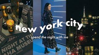 NYC VLOG  | Spend the night with me: getting my nails done and an event at the New Museum