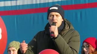 А. Навальный в Новокузнецке  9  декабря 2017 г