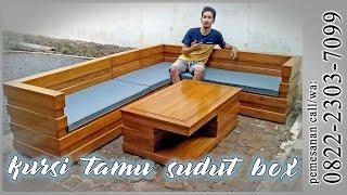JualKursiSudutBoxJati JualKursiTamuBoxJati KursiBoxJati KursiJatiMinimalisBox HP 082223037099