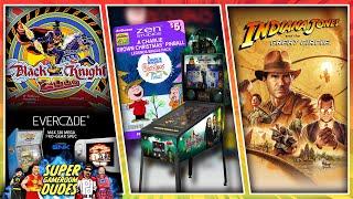 AtGames Charlie Brown Christmas, Evercade SNK, Black knight 2000 Pinball FX & Indiana Jones!