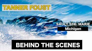 Tanner Foust BTS Winter Driving with the Volkswagen MK8 Golf R | Sault Ste. Marie Michigan (2021)