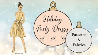 Sewing Inspiration: Holiday Party Dresses 2019