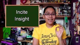 Homonym Horrors: Incite and Insight - Civil Service Exam Review