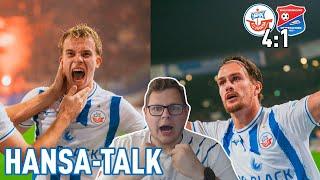 JAAAA! ENDLICH DER ERSTE SIEG!  | Hansa Rostock - Unterhaching 4:1 (2:1), 3. Liga | HANSA-TALK