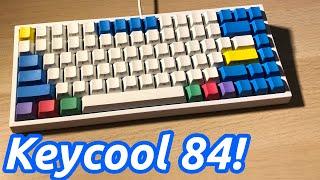 Keycool 84 Holiday Review! | TKL Tenkeyless Keyboard Featuring Cherry MX Blue Switches!