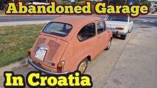 Abandoned Garage in Croatia | Mystery Classic cars and trucks | Barn finds |Carchaeology!