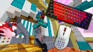 thockey keyboard+mouse asmr |Hypixel bedwars