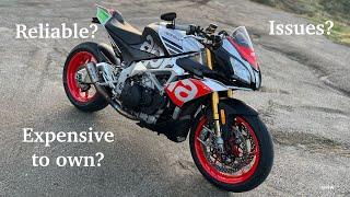 How much my Aprilia Tuono V4 has cost me..