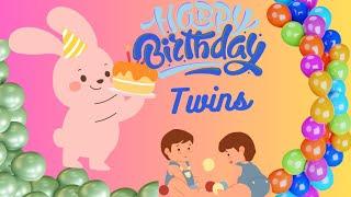 Birthday wishes for Twins  | Happy Birthday Twins  | Greetings..