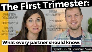 The First Trimester of Pregnancy: What Every Partner Needs to Know | Symptoms, Changes, Baby Growth!