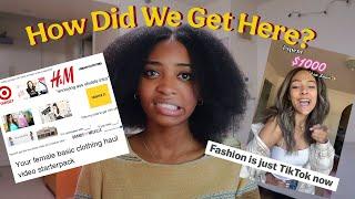 the evolution of the clothing haul