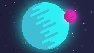 [Tutorial Link] Flat Style Vector Planet in Illustrator