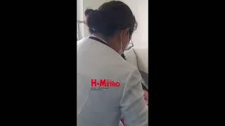 Exclusive video sent to H-Metro by a close family member to Violet Avoid while in hospital
