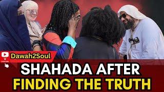 One Question Led American Sister To Embrace Islam! Sheikh Mohammed | Speakers Corner