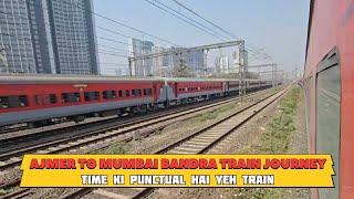 Ajmer To Mumbai Train Journey In 3rd Ac Of 12996 Aii Bdts Express Part 2 ! Udhna Jn. Surat To Mumbai