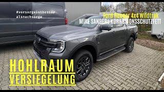 Warum auch der neue Ford Ranger versiegelt werden sollte. Mike Sanders Hohlraumversiegelung