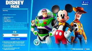 First LOOK at Fortnite DISNEY! (FREE Rewards, Collabs, Updates)