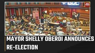 Delhi MCD: Mayor Meets BJP Demand Of Re-election, Mayor Shelly Oberoi Announces Re-election