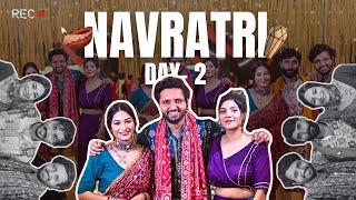 DAY- 2 NAVRARI 🪘 || UNNATI PATEL॥KISHAN PATEL॥COUPLE VLOG