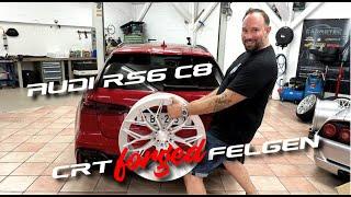 CarroTec - 69 | Audi RS6 C8 | CRT forged Felgen | KW Gewindefedern