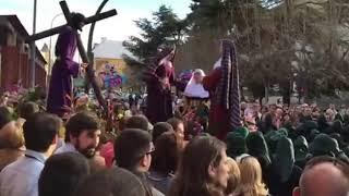 Caída del cristo | Maria al pie de la cruz | León Semana Santa 2015 | Jueves Santo