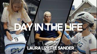 DAY IN THE LIFE OF A PROFESSIONAL CYCLIST ft. Laura Lizette Sander