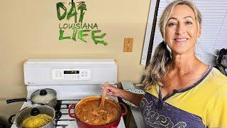 Cooking Alligator Sauce Piquante at the Houseboat & Celebrating 100K Subs!