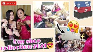 Our shoes collection & How we organised them | Our very large shoe collection | Mom&daughterVlogs