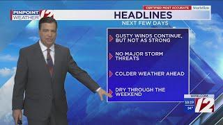 WPRI 12 Weather Now 1/2/25  Bright Blustery Friday