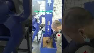 Look! How is the rice milling process with a min rice mill machine?