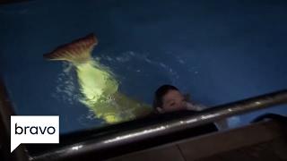 Below Deck: Rocky & Emile Play Mermaid & Adonis at the Greek Party | Bravo