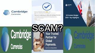 is cambridgecurrencies com scam