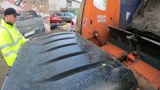 Dennis Elite Bin/Garbage truck & Daf Hook skip loader