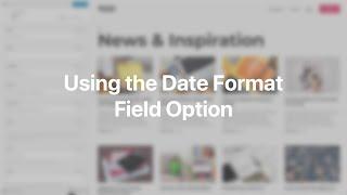 Using the Date Format Field Option | YOOtheme Documentation (WordPress)